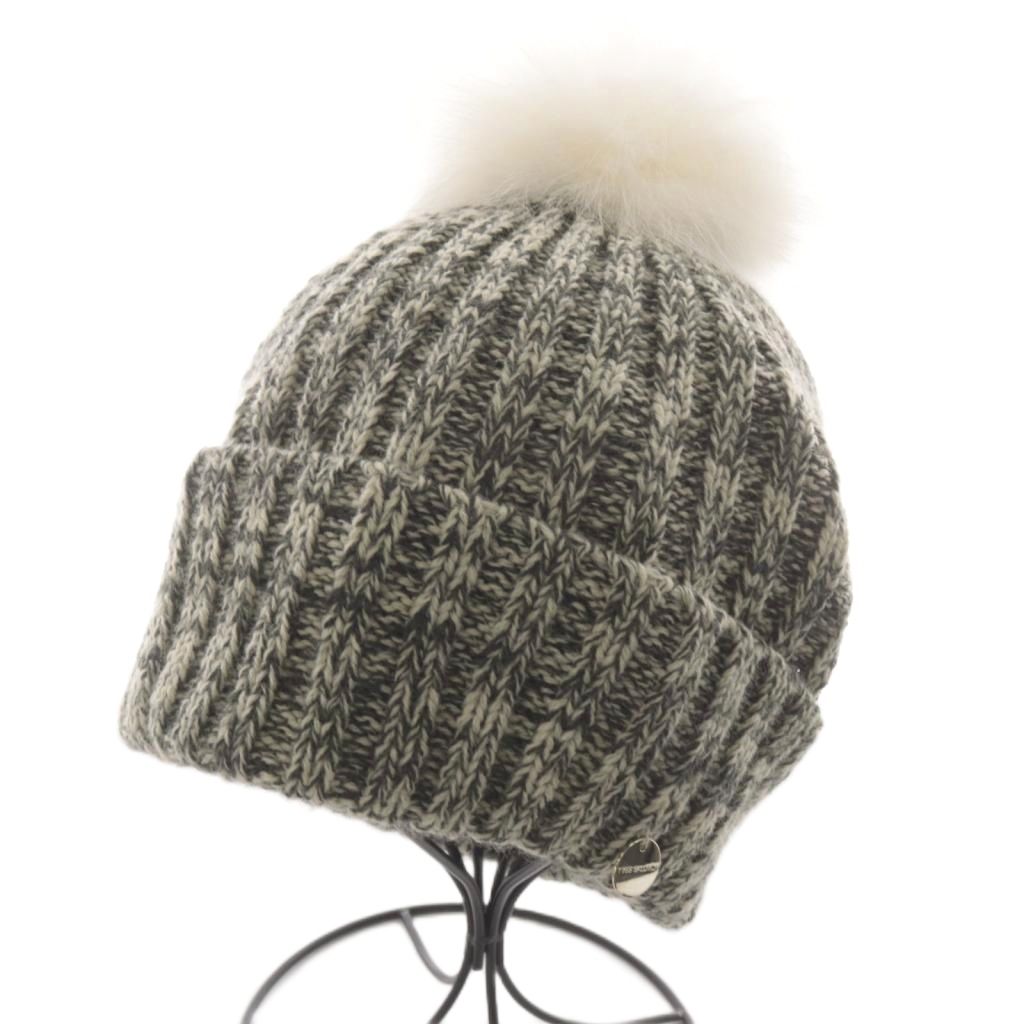 【中古】イヴサロモン YVES SALOMON ニット帽 ニットキャップ ビーニー 帽子 ポンポン グレー 白 ホワイト /AN38 メンズ 【ベクトル 古 【中古】イヴサロモン YVES SALOMON ニット帽 ニットキャップ ビーニー 帽子 ポンポン グレー 白 ホワイト /AN38 メンズ 【ベクトル 古着】 260207