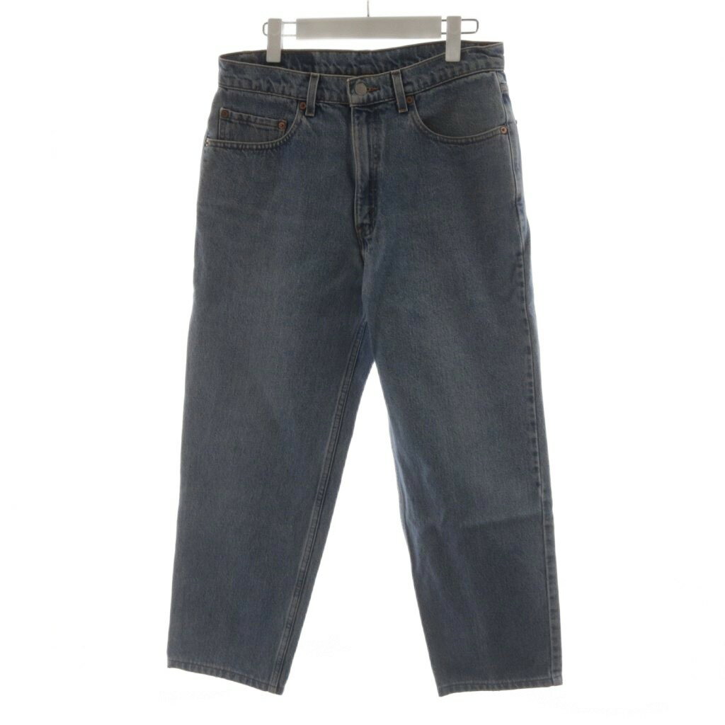 【中古】リーバイス Levi's 550 RELAXED FIT デニムパンツ ジーンズ ジーパン Gパン ジッパーフライ W33 青 ブルー 5ポケット /AN29 メンズ 【ベクトル 古着】 260212