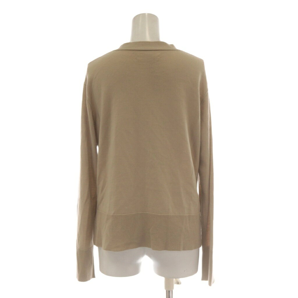 【中古】ミラオーウェン Mila Owen カーディガン ウール F ベージュ 無地 Vネック 長袖 /AU レディース 【ベクトル 古着】 260216 auc-vector-20741732 ブランド古着の買取販売ベクトル サンプル画像2