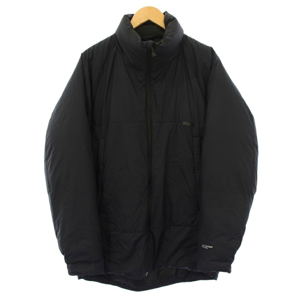 【中古】アライドフェザーアンドダウン ALLIED FEATHER DOWN COCOON DOWN COAT コクーンダウンジャケット ジップアップ L 紺 A4399-130CO02 /KH メンズ 【ベクトル 古着】 260214