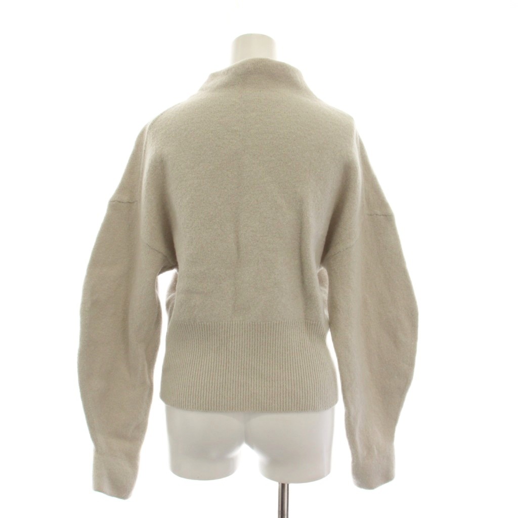 【中古】ミラオーウェン Mila Owen 21AW 袖ボリュームニット セーター ウール 1 グレージュ 長袖 09WNO215060 /YM レディース 【ベクトル 古着】 260216 auc-vector-20735120 ブランド古着の買取販売ベクトル サンプル画像2