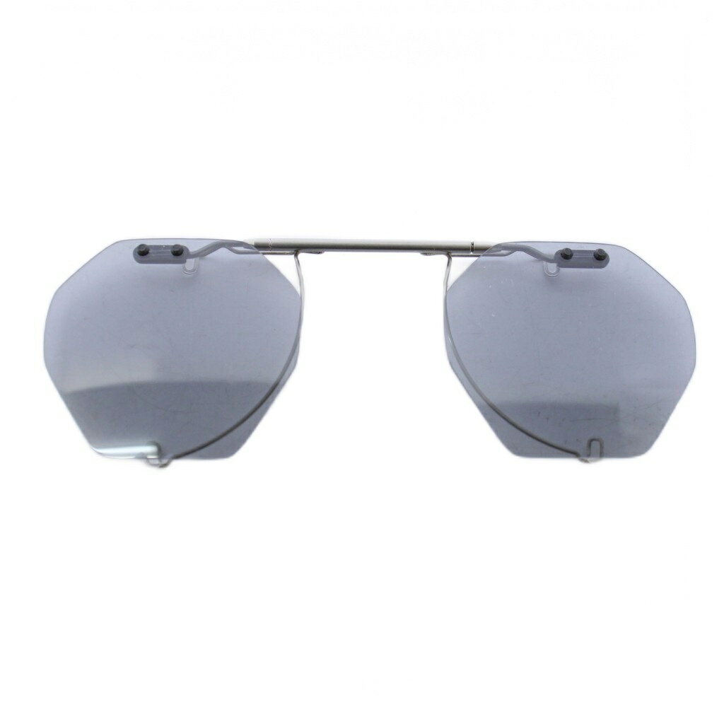 樂天商城 - 【中古】ポンメガネ PONMEGANE PRODUCT クリップオン サングラス 黒 シルバー /TK メンズ 【ベクトル 古着】 260216