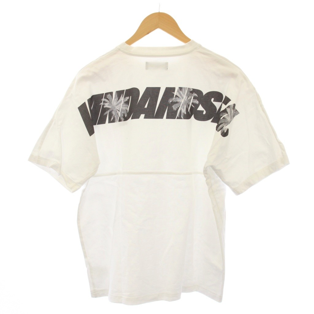 樂天商城 - 【中古】ウィンダンシー WIND AND SEA WHT Tシャツ 半袖 クルーネック ロゴ プリント M 白 ホワイト /BB メンズ 【ベクトル 古着】 260216