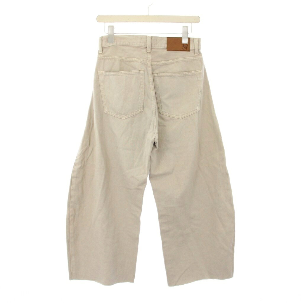 【中古】ミラオーウェン Mila Owen 24SS カーヴィービンテージ加工デニムパンツ ジーンズ 0 ライトグレー クロップド丈 無地 09WFP242954 /KH レディース 【ベクトル 古着】 260221 auc-vector-20750291 ブランド古着の買取販売ベクトル サンプル画像2