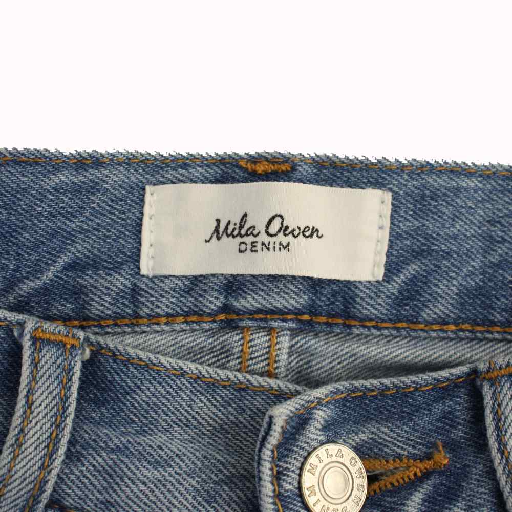 【中古】ミラオーウェン Mila Owen 23SS 寸たらデニムパンツ ジーンズ ボタンフライ 0 インディゴ 09WFP231100 /BM レディース 【ベクトル 古着】 260218 auc-vector-20740602 ブランド古着の買取販売ベクトル サンプル画像3