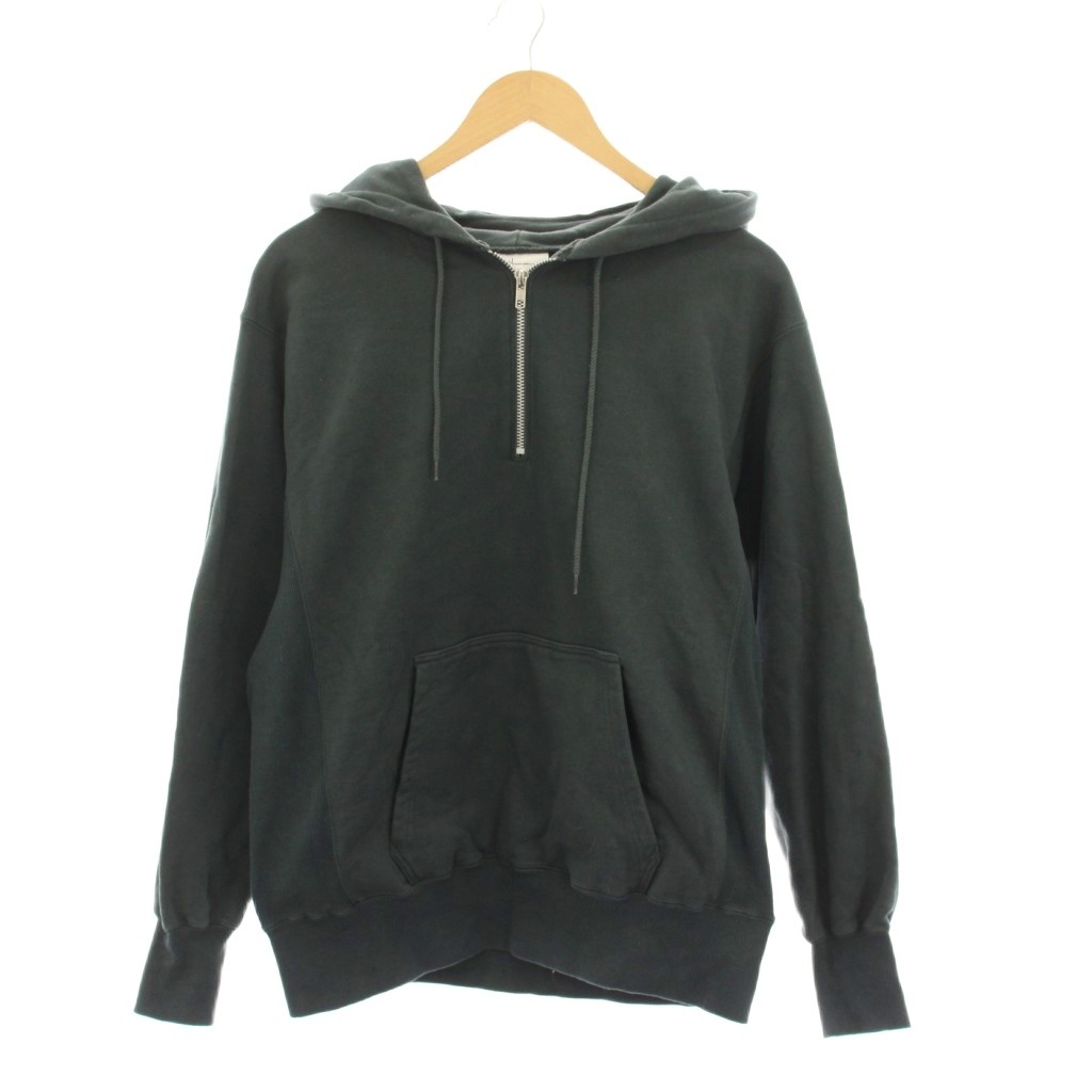 【中古】PIECE OF HUMAN プルオーバー パーカー スウェット ハーフジップ 長袖 M グレー /YM レディース 【ベクトル 古着】 260218表記サイズM実寸サイズ肩幅：49cm　身幅：56cm　着丈：63cm　袖丈：58cm　　素材本体 綿100% リブ部分 綿、ポリウレタン色緑よりのグレー 状態全体的にスレや色褪せなどございますが、その他に目立ったダメージはなく、問題なくご使用いただける商品です。 ※あくまでも中古品ですので掲載写真や記載内容をご確認いただき、ご理解の上ご購入ください。付属品付属品なし備考品番：112590182200商品のお問い合わせの回答を休止しております。＊各商品ページの商品詳細等をご確認の上ご購入ください。【中古】PIECE OF HUMAN プルオーバー パーカー スウェット ハーフジップ 長袖 M グレー /YM レディース 【ベクトル 古着】 260218状態ランク　”AB”詳細については、下記および「状態ランクについて」ページをご覧ください。未使用・新品の商品ほぼ新品同様の商品使用感が少なく、かなり状態の良い商品使用感はあるが、傷や汚れの少ない商品使用感の他、傷や汚れが見られる商品かなり大きな傷みがある難あり商品※S〜CランクはUSED品となりますので、使用感をご理解の上でご入札下さい。状態ランクについてinformation表記サイズM実寸サイズ肩幅：49cm　身幅：56cm　着丈：63cm　袖丈：58cm　　素材本体 綿100% リブ部分 綿、ポリウレタン色緑よりのグレー 状態全体的にスレや色褪せなどございますが、その他に目立ったダメージはなく、問題なくご使用いただける商品です。 ※あくまでも中古品ですので掲載写真や記載内容をご確認いただき、ご理解の上ご購入ください。付属品付属品なし備考品番：112590182200商品のお問い合わせの回答を休止しております。＊各商品ページの商品詳細等をご確認の上ご購入ください。本商品は一点物です他サイトや店舗にて販売している商品です。多少のお時間差にて欠品になることもございます。予めご了承頂ますようお願い致します。ベクトル・サイズガイドはこちらこの商品と同じブランドの商品を見る