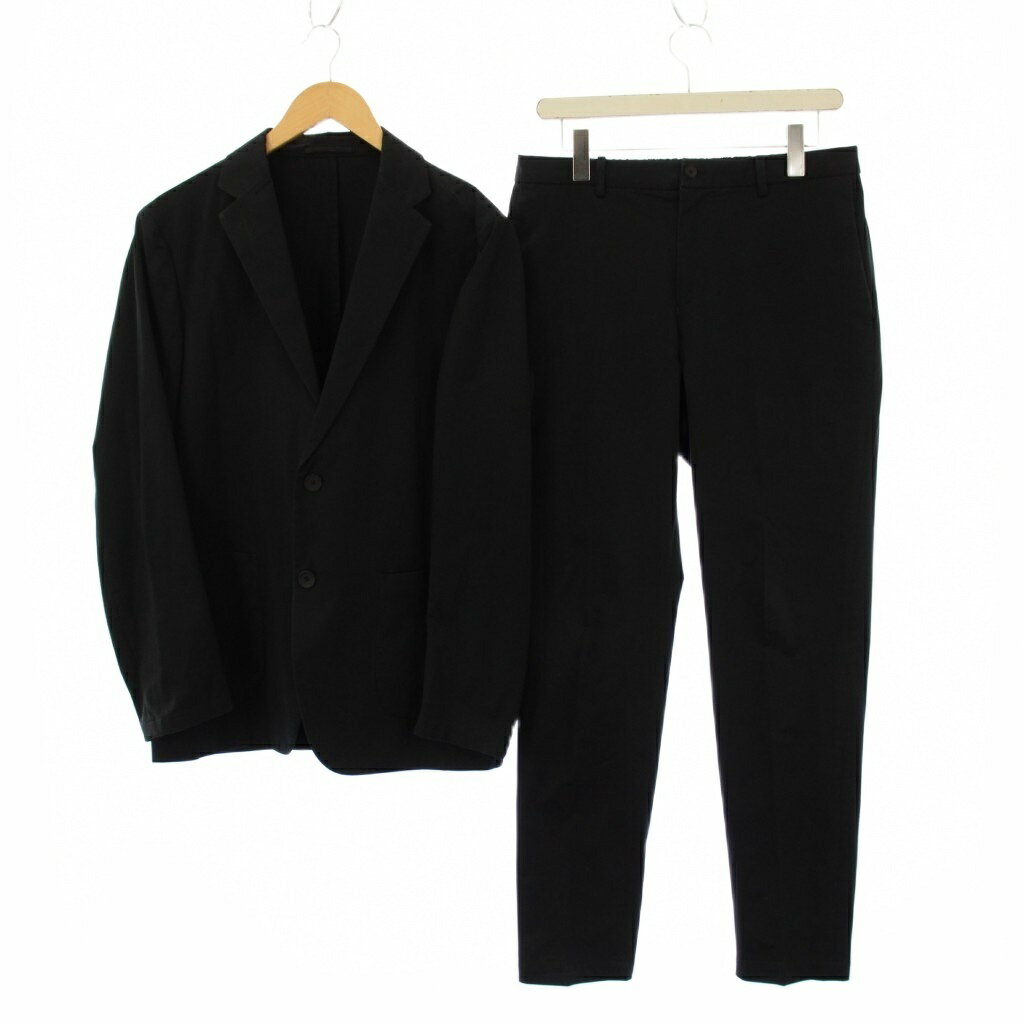 乐天商城 - 【中古】ユナイテッドアローズ UNITED ARROWS シングルスーツ テーラードジャケット パンツ スラックス L 黒 1121-110-2826 /KH メンズ 【ベクトル 古着】 260319