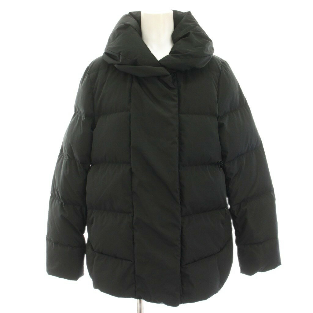 【中古】アーバンリサーチ サニーレーベル URBAN RESEARCH Sonny Label ダウンジャケット 36 黒 ブラック ハイネック ジップアップ /HN ■MA レディース 【ベクトル 古着】 260220