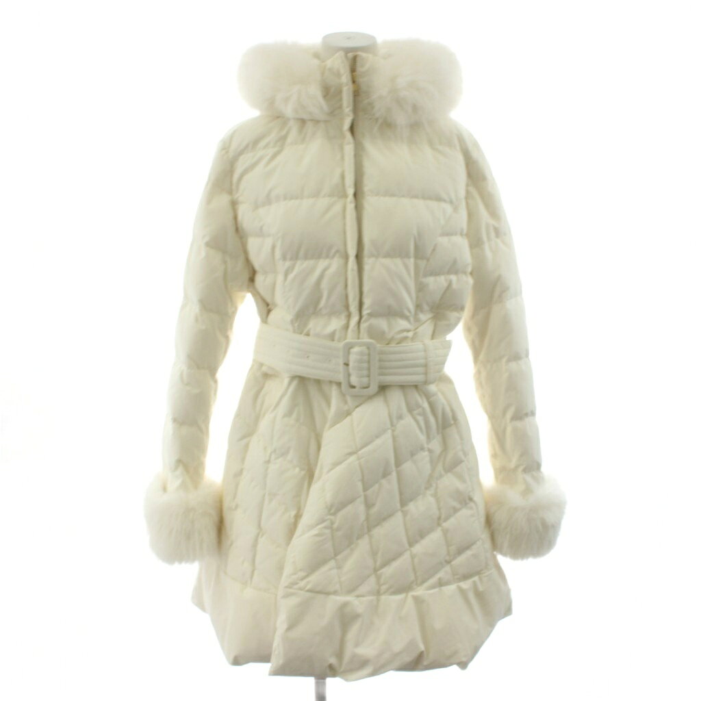 【中古】未使用品 エイミーイストワール eimy istoire 2WAY EIMY DOWN DRESS ダウンコート ミドル丈 フード ファー アウター M 白 ホワイト 11236000084 /AN41 レディース 【ベクトル 古着】 260224 auc-vector-20760963 ブランド古着の買取販売ベクトル パッケージ画像