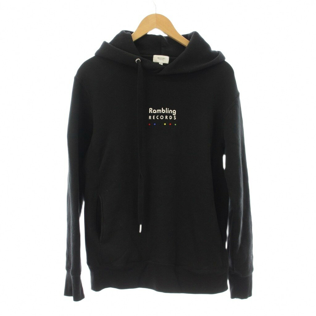 【中古】メンズビギ MEN'S BIGI M 黒 プルオーバーパーカー /JP メンズ 【ベクトル 古着】 260228