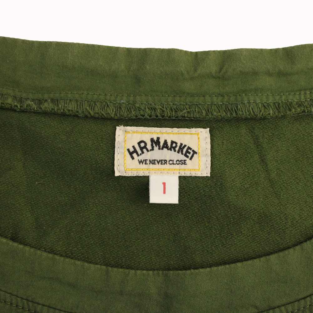 【中古】ハリウッドランチマーケット HOLLYWOOD RANCH MARKET Tシャツ カットソー 半袖 クルーネック 1 カーキ 700082-804 /BM メンズ 【ベクトル 古着】 260303