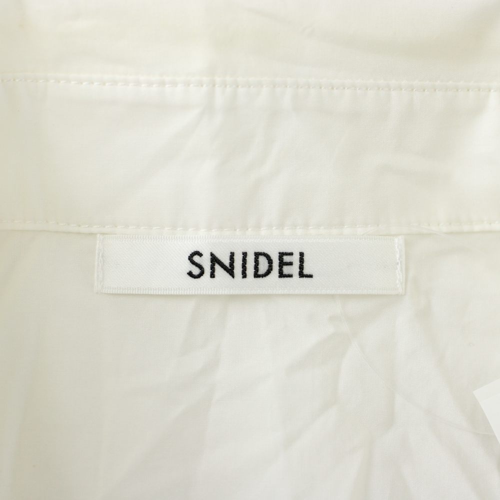 【中古】スナイデル SNIDEL シャツ ブラウス 袖なし チュニック丈 白 ホワイト /DU レディース 【ベクトル 古着】 260305 3