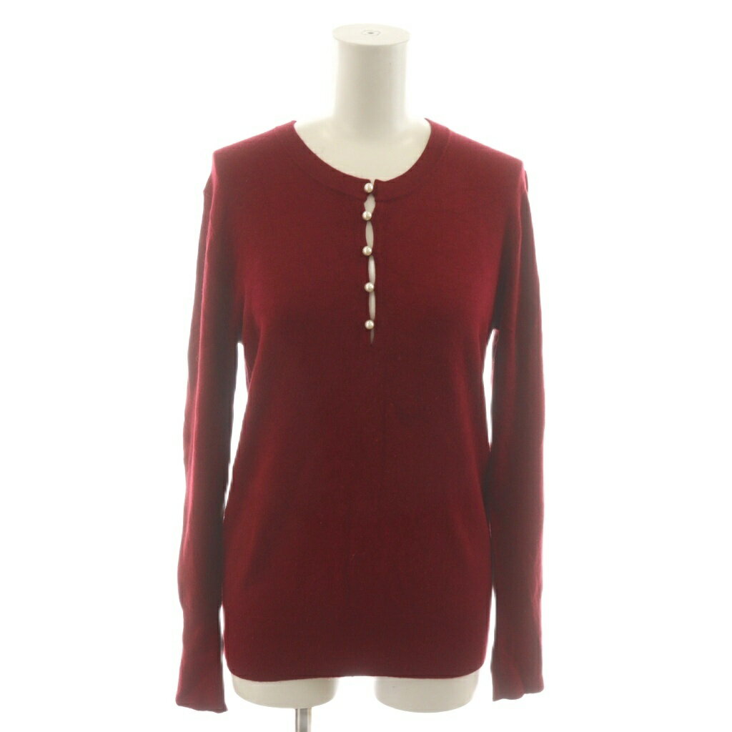 乐天商城 - 【中古】ザラ ZARA ニット セーター 長袖 M 赤 レッド /RR レディース 【ベクトル 古着】 260228