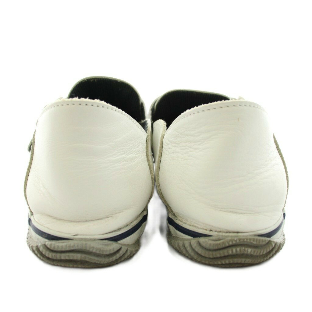 【中古】スピングルムーブ SPINGLE MOVE 2wayレザースリッポン ベルト L 白 ホワイト SPM-727 /KU メンズ 【ベクトル 古着】 260309