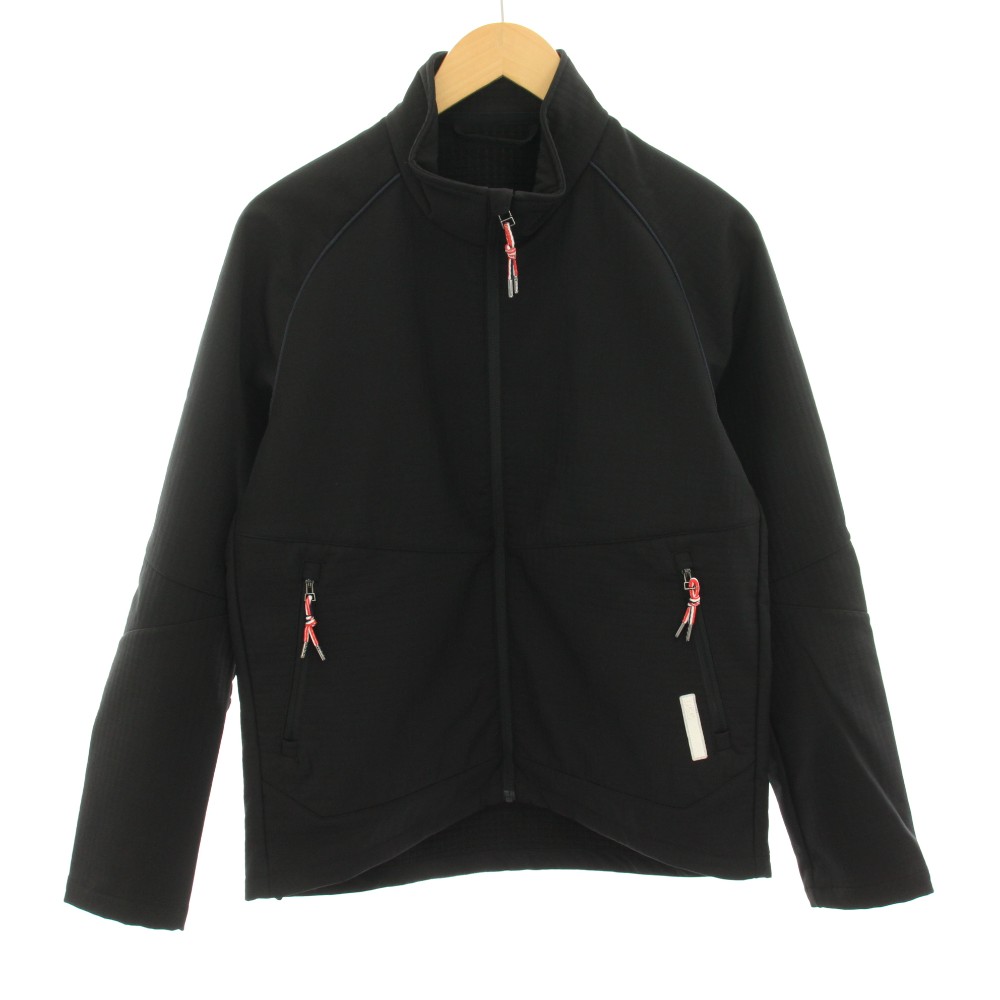 樂天商城 - 【中古】ドゥクラッセ DoCLASSE DCGゴルフ DCG GOLF ゴルフウェア 3層パワー・防風保温ジャケット ブルゾン アウター M 黒 ブラック 56283-090 /YT メンズ 【ベクトル 古着】 260306