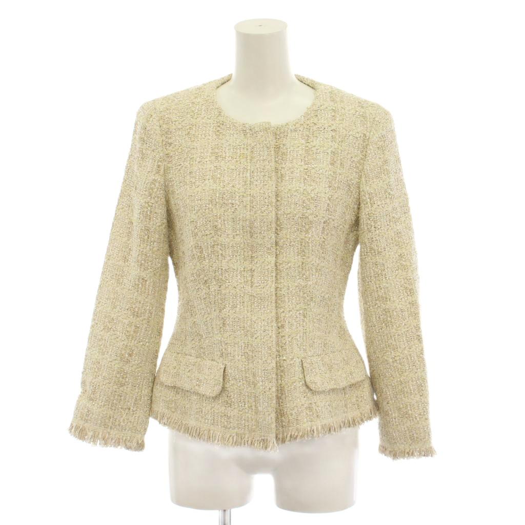 【中古】エスカーダ ESCADA ノーカラ�