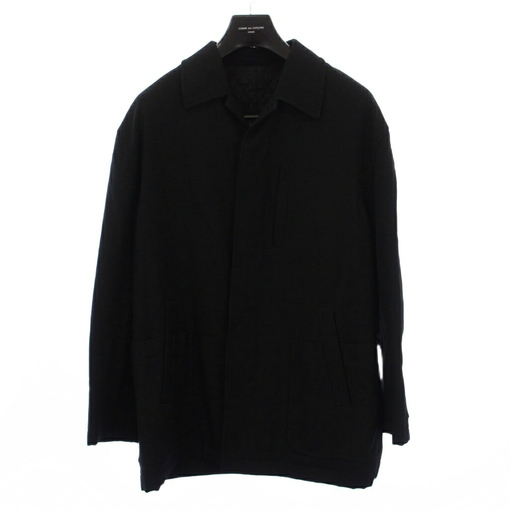 【コムデギャルソンコムデギャルソン】ステンカラーコート　AD2018 COMME des GARCONS HOMME（コムデギャルソンオム）のステンカラー