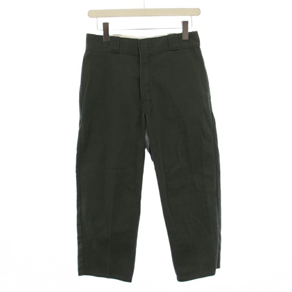 【中古】ベドウィン BEDWIN 10L DICKIES TC PANTS THUNDERS チノパンツ ジップフライ 1 カーキ /BM メンズ 【ベクトル 古着】 260311