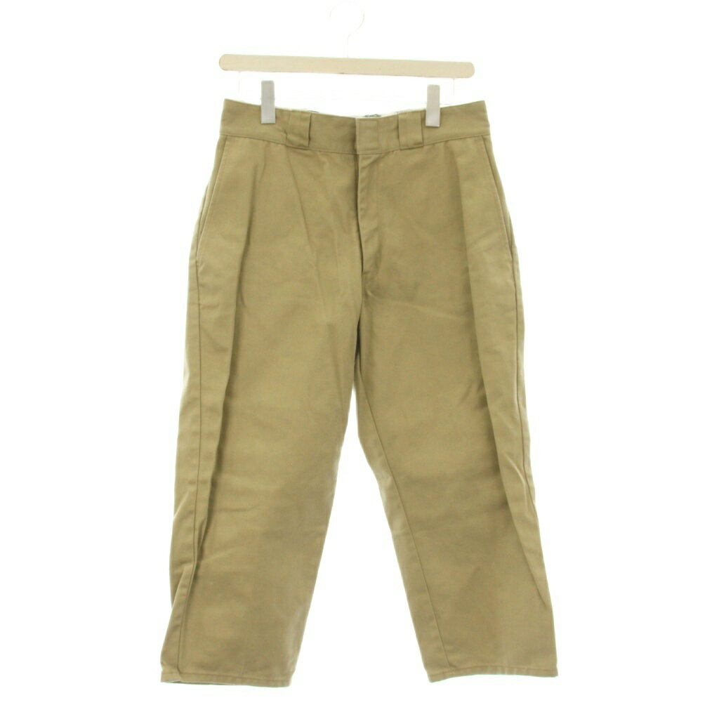 【中古】ベドウィン BEDWIN TC PANTS JESSEE パンツ 1 ベージュ 無地 長ズボン ベルトループ /JP メンズ 【ベクトル 古着】 260313