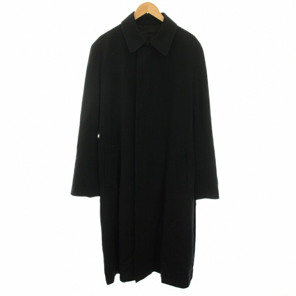 Y's BANG ON! ワイズバングオン カジュアルシャツ M 黒 【古着】【中古】【送料無料】 yohji yamamoto Y's BANG ON! ブロードシャツ 