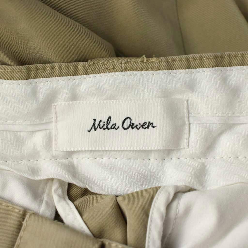 【中古】ミラオーウェン Mila Owen 24SS 太ベルトルーズフィットチノパンツ 0 ベージュ 無地 ワイド フルレングス 09WFP242904 /AP レディース 【ベクトル 古着】 260326 auc-vector-20817723 ブランド古着の買取販売ベクトル サンプル画像3
