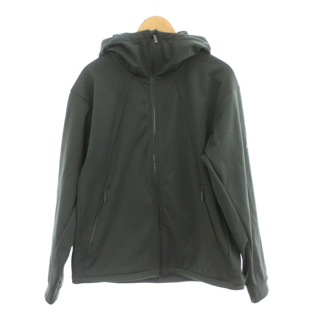 極美品 DESCENTE ALLTERRAIN Mカーキ スーツ オルテライン デサント オルテライン DESCENTE ALLTERRAIN ハードシェルジャケット