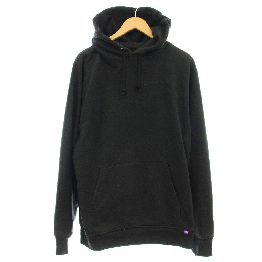【中古】ノースフェイス パープルレーベル THE NORTH FACE PURPLE LABEL ナナミカ nanamica フィールド パーカー スウェット プルオーバー L 黒 ブラック NT6351N /☆G メンズ 【ベクトル 古着】 260325