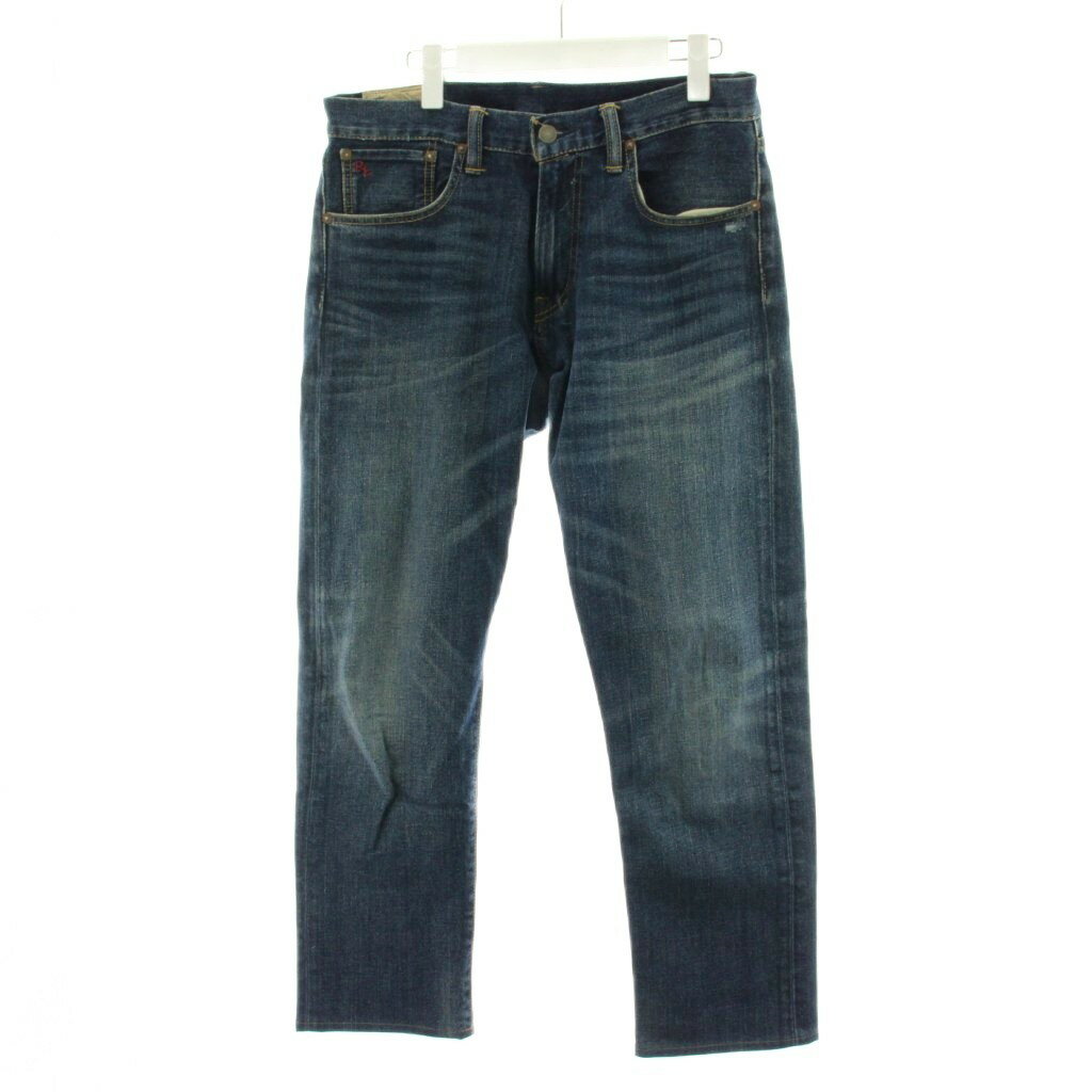 [중고] 폴로 랄프 로렌 POLO RALPH LAUREN 데님 팬츠 청바지 지팡이 G 팬 지퍼 플라이 32/32 파랑 블루 PO4700515411 / AN76 ■ MA 남성 [벡터 헌옷] 260325