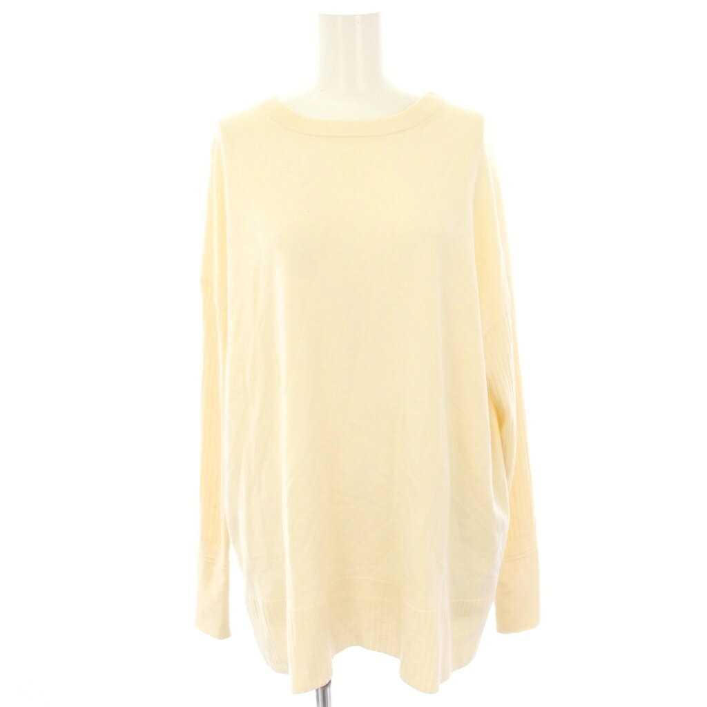 【中古】セオリー Theory SILKY WOOL BOXY PO ニット カットソー 薄手 長袖 切替 ウール S アイボリー 01-1301740-150-902 /HN レディース 【ベクトル 古着】 260325ブランドセオリー Theory表記サイズS実寸サイズ身幅：56cm　着丈：65cm　ゆき丈：80cm　　素材毛 ナイロン ポリウレタン色アイボリー状態前身頃左肩付近と両袖口に汚れがございますが、その他に目立ったダメージはなく、問題なくご使用いただける商品です。 ※あくまでも中古品ですので掲載写真や記載内容をご確認いただき、ご理解の上ご購入ください。備考品番 01-1301740-150-902商品のお問い合わせの回答を休止しております。＊各商品ページの商品詳細等をご確認の上ご購入ください。【中古】セオリー Theory SILKY WOOL BOXY PO ニット カットソー 薄手 長袖 切替 ウール S アイボリー 01-1301740-150-902 /HN レディース 【ベクトル 古着】 260325状態ランク　”AB”詳細については、下記および「状態ランクについて」ページをご覧ください。未使用・新品の商品ほぼ新品同様の商品使用感が少なく、かなり状態の良い商品使用感はあるが、傷や汚れの少ない商品使用感の他、傷や汚れが見られる商品かなり大きな傷みがある難あり商品※S〜CランクはUSED品となりますので、使用感をご理解の上でご入札下さい。状態ランクについてinformationブランドセオリー Theory表記サイズS実寸サイズ身幅：56cm　着丈：65cm　ゆき丈：80cm　　素材毛 ナイロン ポリウレタン色アイボリー状態前身頃左肩付近と両袖口に汚れがございますが、その他に目立ったダメージはなく、問題なくご使用いただける商品です。 ※あくまでも中古品ですので掲載写真や記載内容をご確認いただき、ご理解の上ご購入ください。備考品番 01-1301740-150-902商品のお問い合わせの回答を休止しております。＊各商品ページの商品詳細等をご確認の上ご購入ください。本商品は一点物です他サイトや店舗にて販売している商品です。多少のお時間差にて欠品になることもございます。予めご了承頂ますようお願い致します。ベクトル・サイズガイドはこちらこの商品と同じブランドの商品を見る