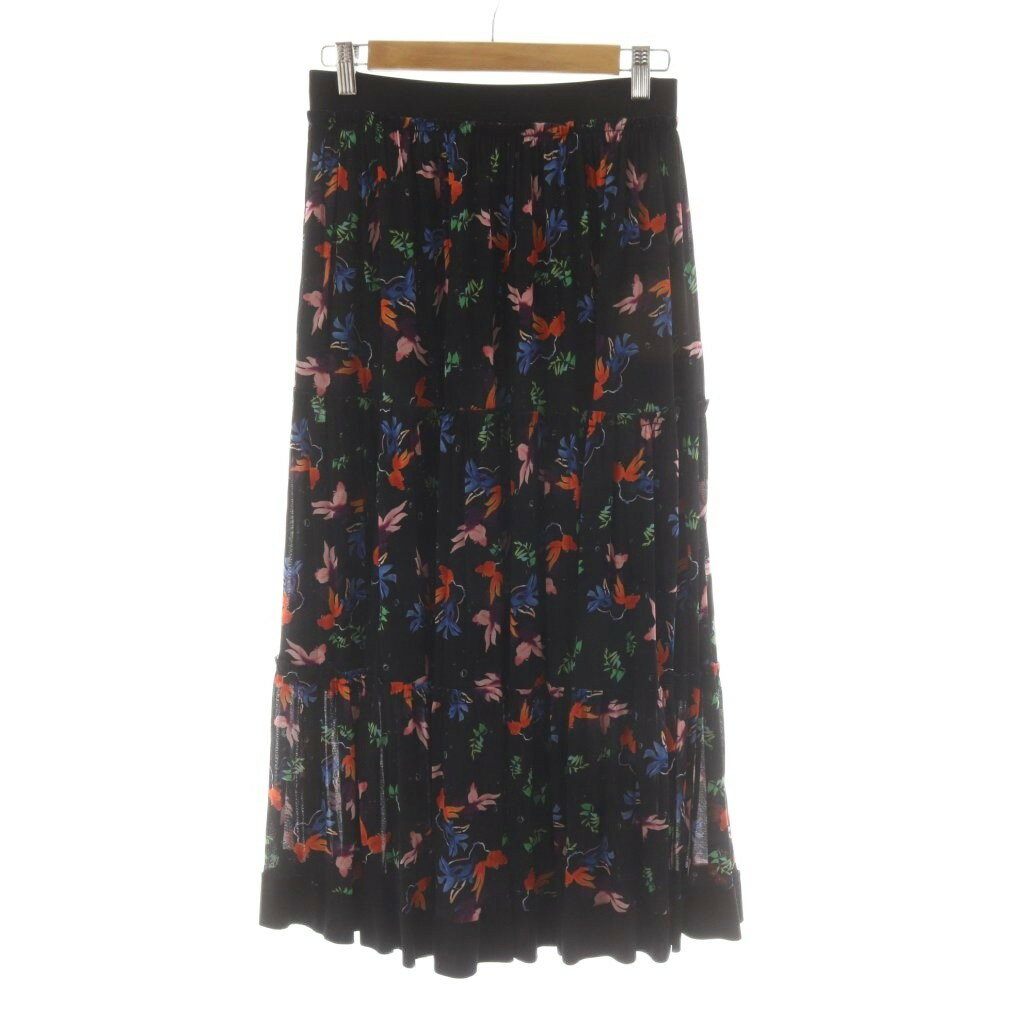 ☆超目玉】 新品⭐️3.1万 ヴィヴィアンタム 水彩画 スカート 花柄 40