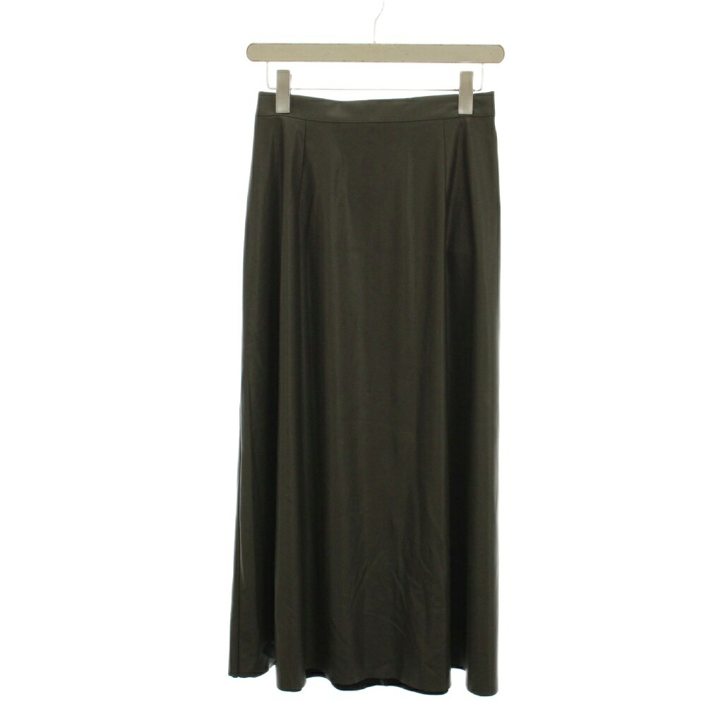【中古】未使用品 ロペピクニック ROPE Picnic 25AW スカート M カーキ シンセティックレザー フレア ロング丈 無地 /LP レディース 【ベクトル 古着】 260331 auc-vector-20835351 ブランド古着の買取販売ベクトル パッケージ画像