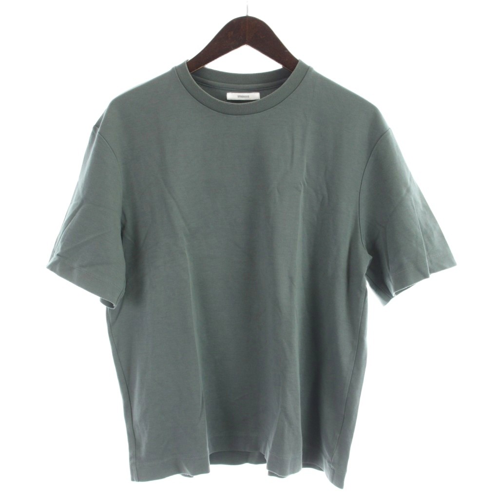 Other - 【中古】ステュディオス STUDIOUS Tシャツ 1 ブルーグレー 無地 クルーネック 半袖 /AP メンズ 【ベクトル 古着】 260409