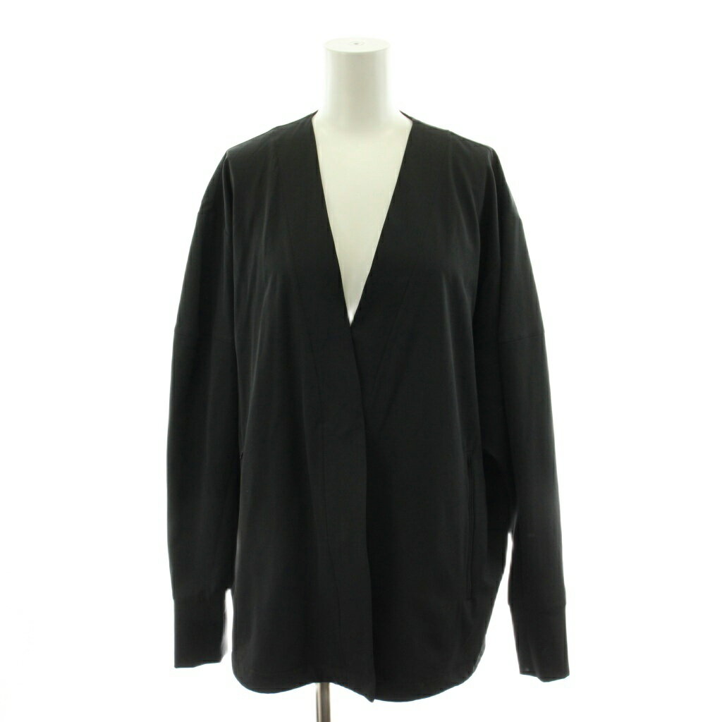 樂天商城 - 【中古】クラネ CLANE 24SS ラッシュガードジャケット ノーカラージャケット 1 黒 ブラック 16122-4162 /AN29 レディース 【ベクトル 古着】 260402