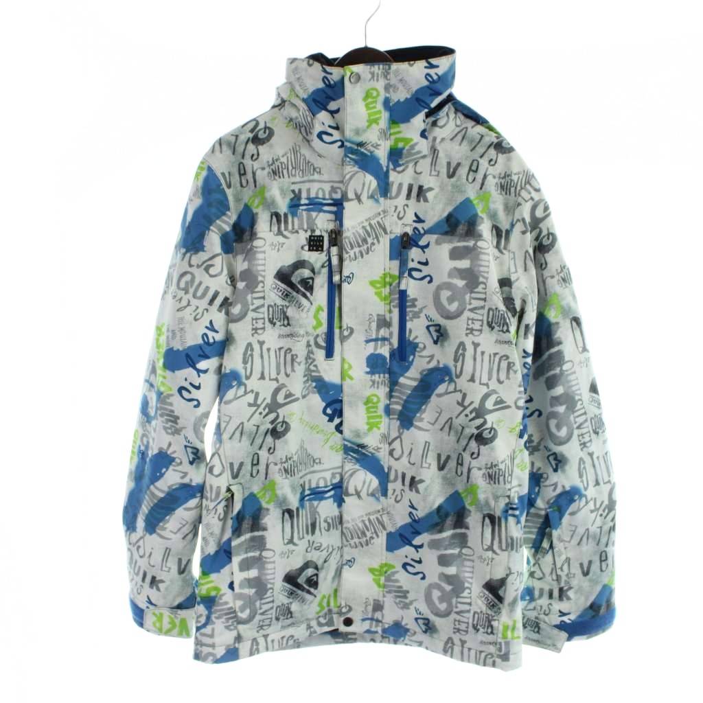【中古】クイックシルバー QUIKSILVER ジャケット スノーボード スキー ウエア フード 上着 S 青 ブルー 白 ホワイト グラフィック柄 長袖 フード付き /AP レディース 【ベクトル 古着】 260410ブランドクイックシルバー QUIKSILVER表記サイズS実寸サイズ肩幅：約48cm　身幅：約58cm　着丈：約77cm　袖丈：約68cm　　素材表地 ポリエステル 裏地 ポリエステル 中綿 ポリエステル色青 ブルー 白 ホワイト状態袖口、首周りに茶色い汚れがございますが、その他に目立ったダメージはなく、問題なくご使用いただける商品です。 ※あくまでも中古品ですので掲載写真や記載内容をご確認いただき、ご理解の上ご購入ください。商品のお問い合わせの回答を休止しております。＊各商品ページの商品詳細等をご確認の上ご購入ください。【中古】クイックシルバー QUIKSILVER ジャケット スノーボード スキー ウエア フード 上着 S 青 ブルー 白 ホワイト グラフィック柄 長袖 フード付き /AP レディース 【ベクトル 古着】 260410状態ランク　”AB”詳細については、下記および「状態ランクについて」ページをご覧ください。未使用・新品の商品ほぼ新品同様の商品使用感が少なく、かなり状態の良い商品使用感はあるが、傷や汚れの少ない商品使用感の他、傷や汚れが見られる商品かなり大きな傷みがある難あり商品※S〜CランクはUSED品となりますので、使用感をご理解の上でご入札下さい。状態ランクについてinformationブランドクイックシルバー QUIKSILVER表記サイズS実寸サイズ肩幅：約48cm　身幅：約58cm　着丈：約77cm　袖丈：約68cm　　素材表地 ポリエステル 裏地 ポリエステル 中綿 ポリエステル色青 ブルー 白 ホワイト状態袖口、首周りに茶色い汚れがございますが、その他に目立ったダメージはなく、問題なくご使用いただける商品です。 ※あくまでも中古品ですので掲載写真や記載内容をご確認いただき、ご理解の上ご購入ください。商品のお問い合わせの回答を休止しております。＊各商品ページの商品詳細等をご確認の上ご購入ください。本商品は一点物です他サイトや店舗にて販売している商品です。多少のお時間差にて欠品になることもございます。予めご了承頂ますようお願い致します。ベクトル・サイズガイドはこちらこの商品と同じブランドの商品を見る