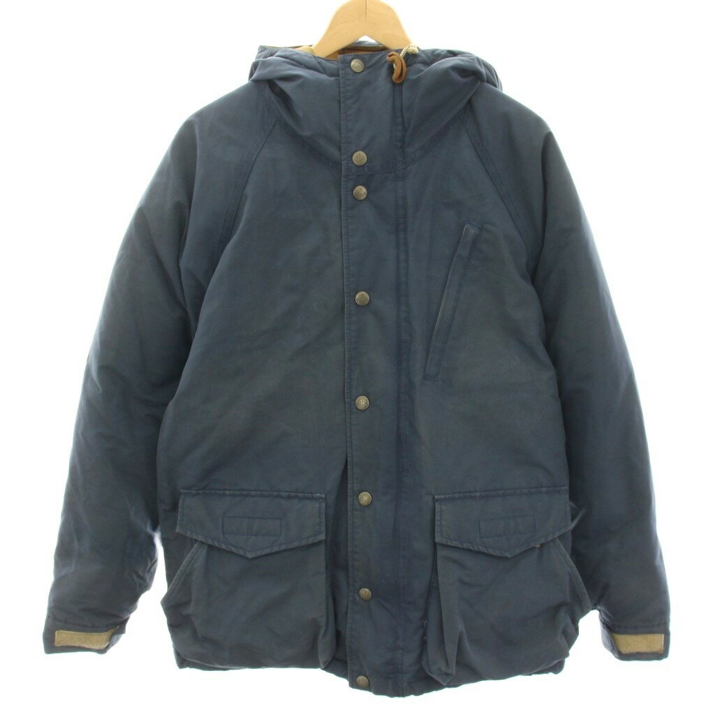 【中古】マウントレイニアデザイン MT.RAINIER DESIGN ダウンジャケット ジップアップ M 青 ブルー 700030680 /HN メンズ 【ベクトル 古着】 260409