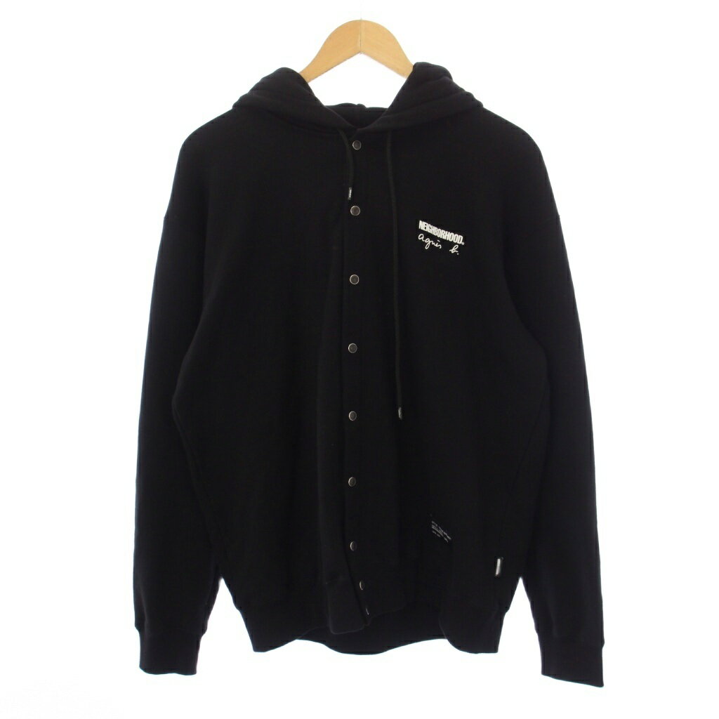 00s agnes b. homme zip hoodie ジップパーカー 黒 90s-00s “agnes b.” black hoodie 90年代 アニエスベー ハの字ジッパー