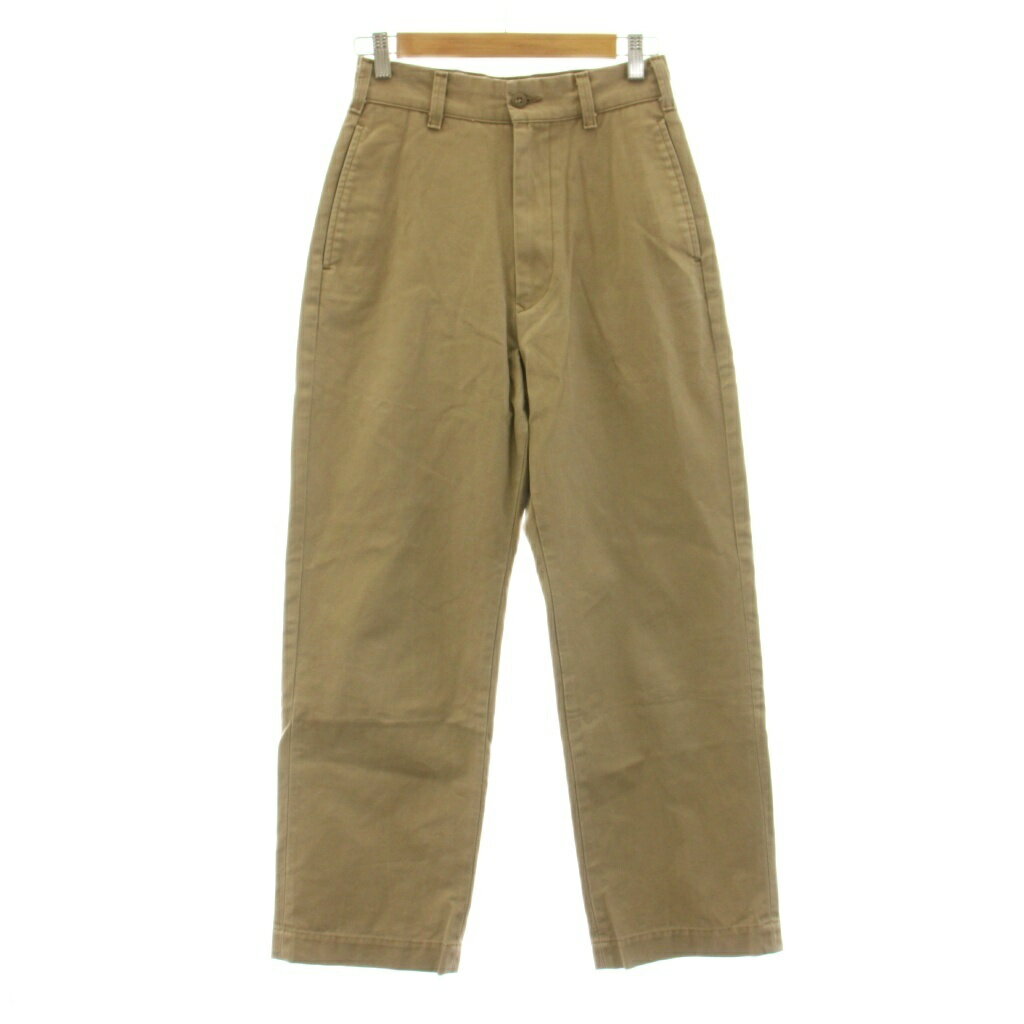 樂天商城 - 【中古】シンゾーン Shinzone 20SS HIGH WAIST CHINO PT ハイウエストチノパンツ チノパン ジップフライ 34 ベージュ 20SMSPA58 /KU レディース 【ベクトル 古着】 260408