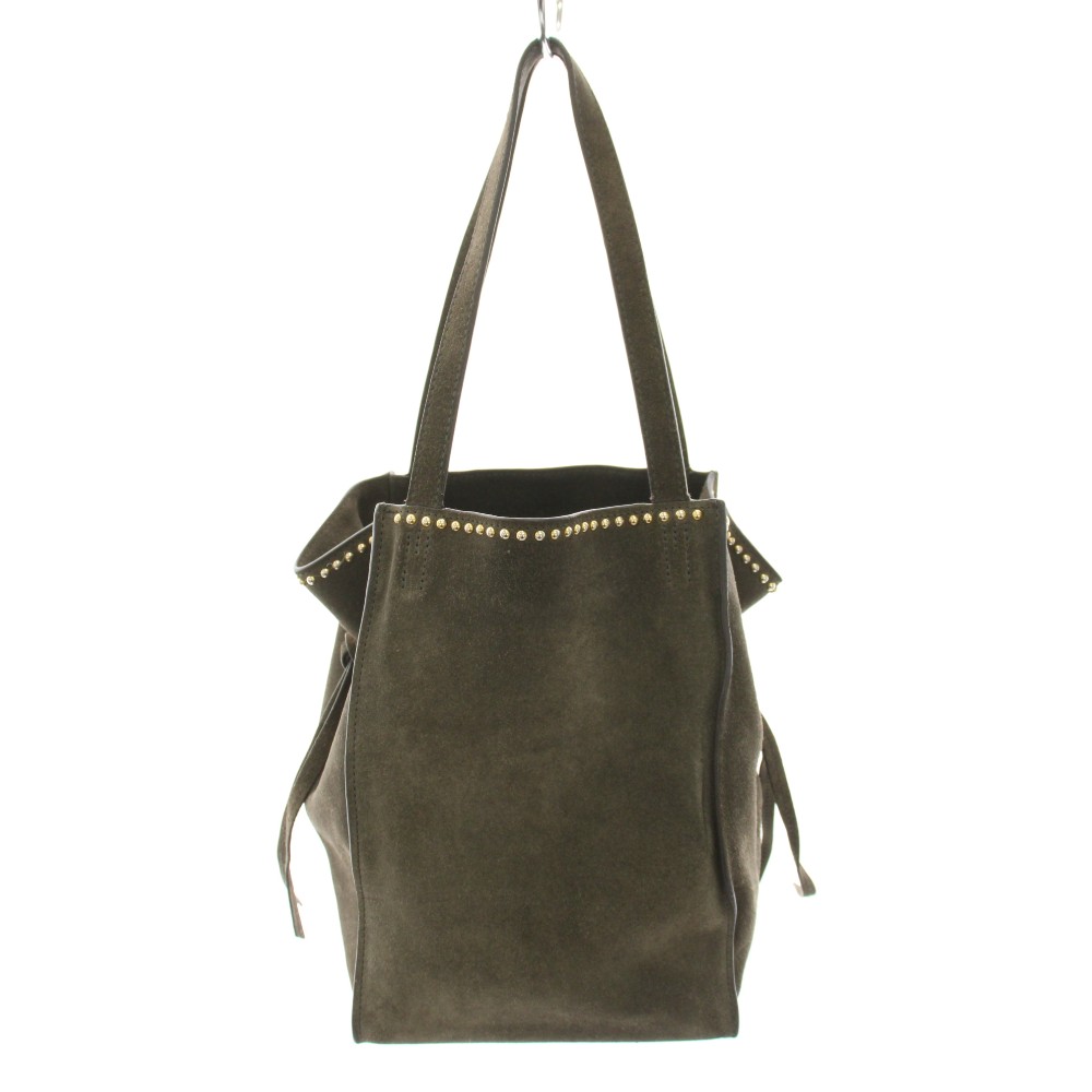 J&amp;Mデヴィッドソン J&amp;M DAVIDSON ELLIS WITH STUDS エリス スタッズ ショルダーバッグ＼グレー レザー ポシェット【2400014667837】 J&Mデヴィッドソン J&M DAVIDSON ELLIS WITH STUDS エリス スタッズ