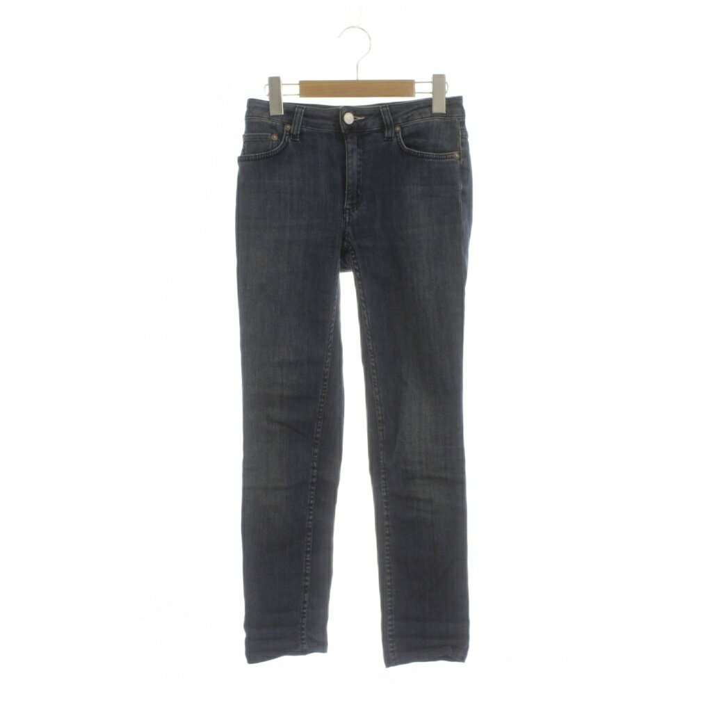 樂天商城 - 【中古】アクネ ストゥディオズ Acne Studios デニム ジーンズ 25/32 インディゴ 無地 スキニーフィット フルレングス /JP レディース 【ベクトル 古着】 260410