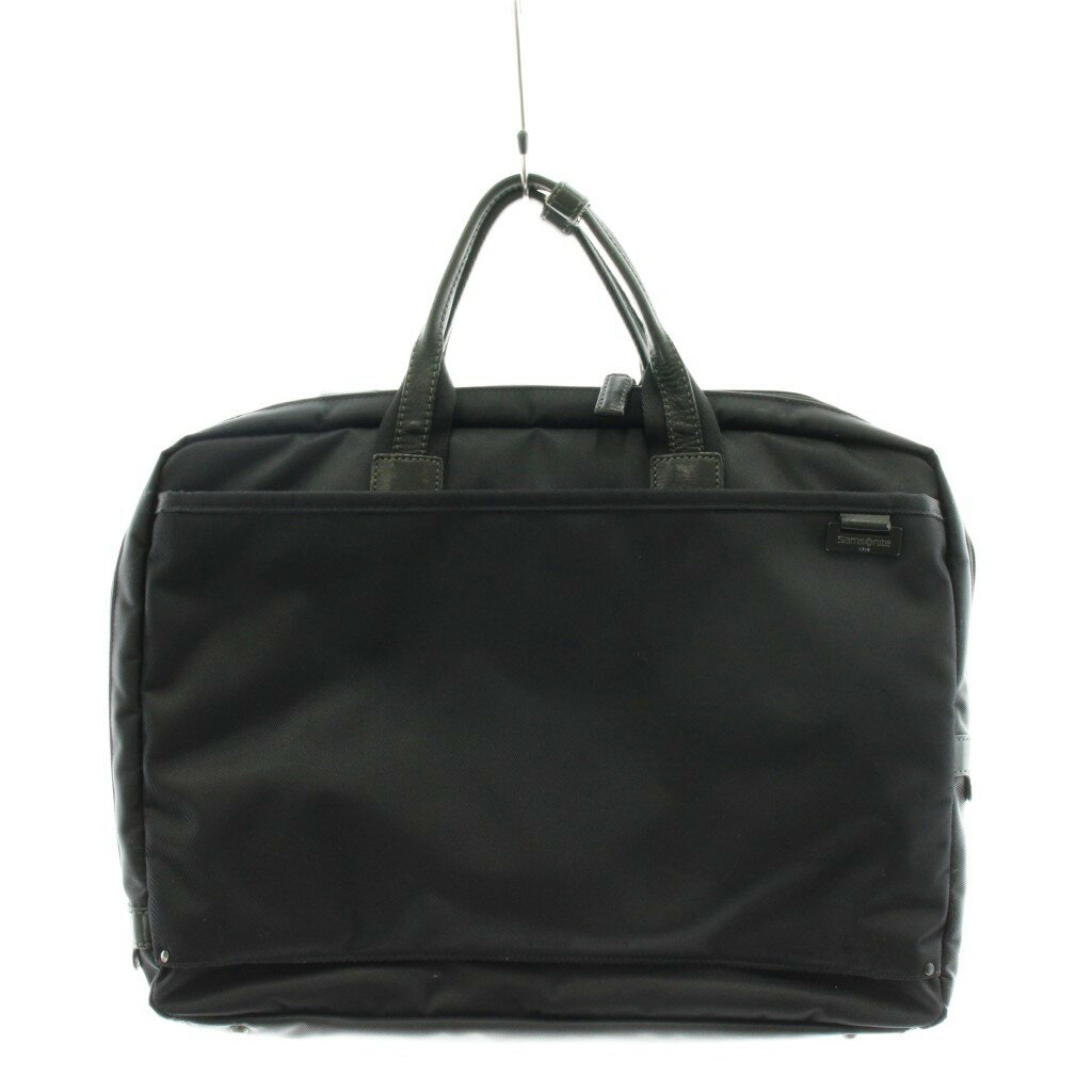 【中古】サムソナイト Samsonite ブリーフケース ビジネスバッグ ハンドバッグ 黒 ブラック /AN29 メンズ 【ベクトル 古着】 260414