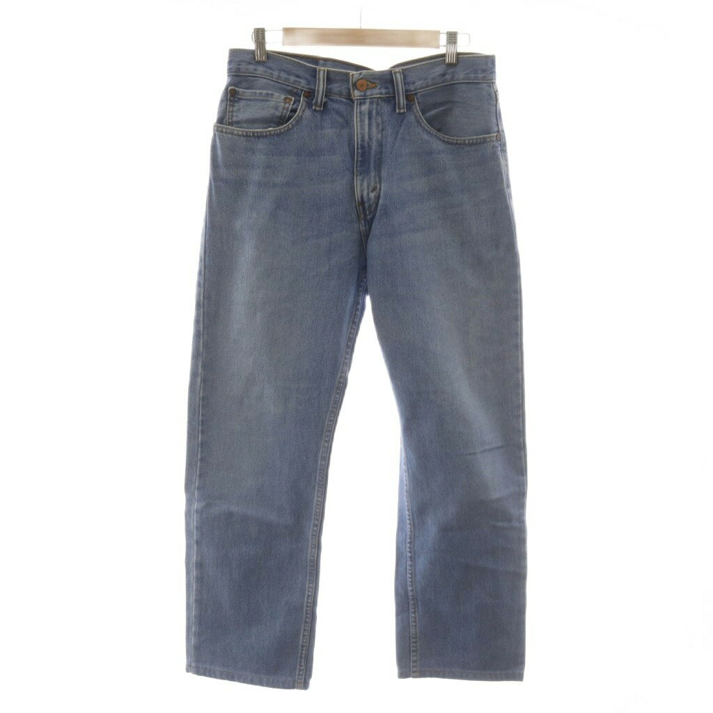 [중고] 리바이스 Levi's 505 데님 팬츠 청바지 W33 L32 블루 블루 스트레이트 /RR 레이디스 [벡터 헌옷] 260413
