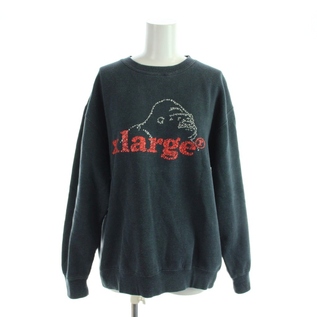 【中古】エクストララージ X-LARGE トレーナー S 紺 ネイビー 長袖 ラウンドネック ドットグラフィック /AP メンズ 【ベクトル 古着】 260417ブランドエクストララージ X-LARGE表記サイズS実寸サイズ肩幅：約52cm　身幅：約55cm　着丈：約59cm　袖丈：約54cm　　素材綿 ポリエステル色紺 ネイビー状態全体に毛玉と毛羽立ちがあり、左袖口に染みがございます。 ※全体的に中古品としての使用感とダメージがありますが、通常使用には支障のない商品です。 掲載写真や記載内容をご確認いただき、ご理解の上ご購入ください。商品のお問い合わせの回答を休止しております。＊各商品ページの商品詳細等をご確認の上ご購入ください。【中古】エクストララージ X-LARGE トレーナー S 紺 ネイビー 長袖 ラウンドネック ドットグラフィック /AP メンズ 【ベクトル 古着】 260417状態ランク　”B”詳細については、下記および「状態ランクについて」ページをご覧ください。未使用・新品の商品ほぼ新品同様の商品使用感が少なく、かなり状態の良い商品使用感はあるが、傷や汚れの少ない商品使用感の他、傷や汚れが見られる商品かなり大きな傷みがある難あり商品※S〜CランクはUSED品となりますので、使用感をご理解の上でご入札下さい。状態ランクについてinformationブランドエクストララージ X-LARGE表記サイズS実寸サイズ肩幅：約52cm　身幅：約55cm　着丈：約59cm　袖丈：約54cm　　素材綿 ポリエステル色紺 ネイビー状態全体に毛玉と毛羽立ちがあり、左袖口に染みがございます。 ※全体的に中古品としての使用感とダメージがありますが、通常使用には支障のない商品です。 掲載写真や記載内容をご確認いただき、ご理解の上ご購入ください。商品のお問い合わせの回答を休止しております。＊各商品ページの商品詳細等をご確認の上ご購入ください。本商品は一点物です他サイトや店舗にて販売している商品です。多少のお時間差にて欠品になることもございます。予めご了承頂ますようお願い致します。ベクトル・サイズガイドはこちらこの商品と同じブランドの商品を見る