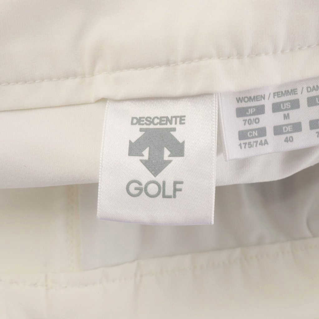 ブランド古着の買取販売ベクトルの【中古】デサント DESCENTE GOLF ゴルフ キュロット スカート O 白 ホワイト ミニ /AU レディース 【ベクトル 古着】 260427｜アングル3