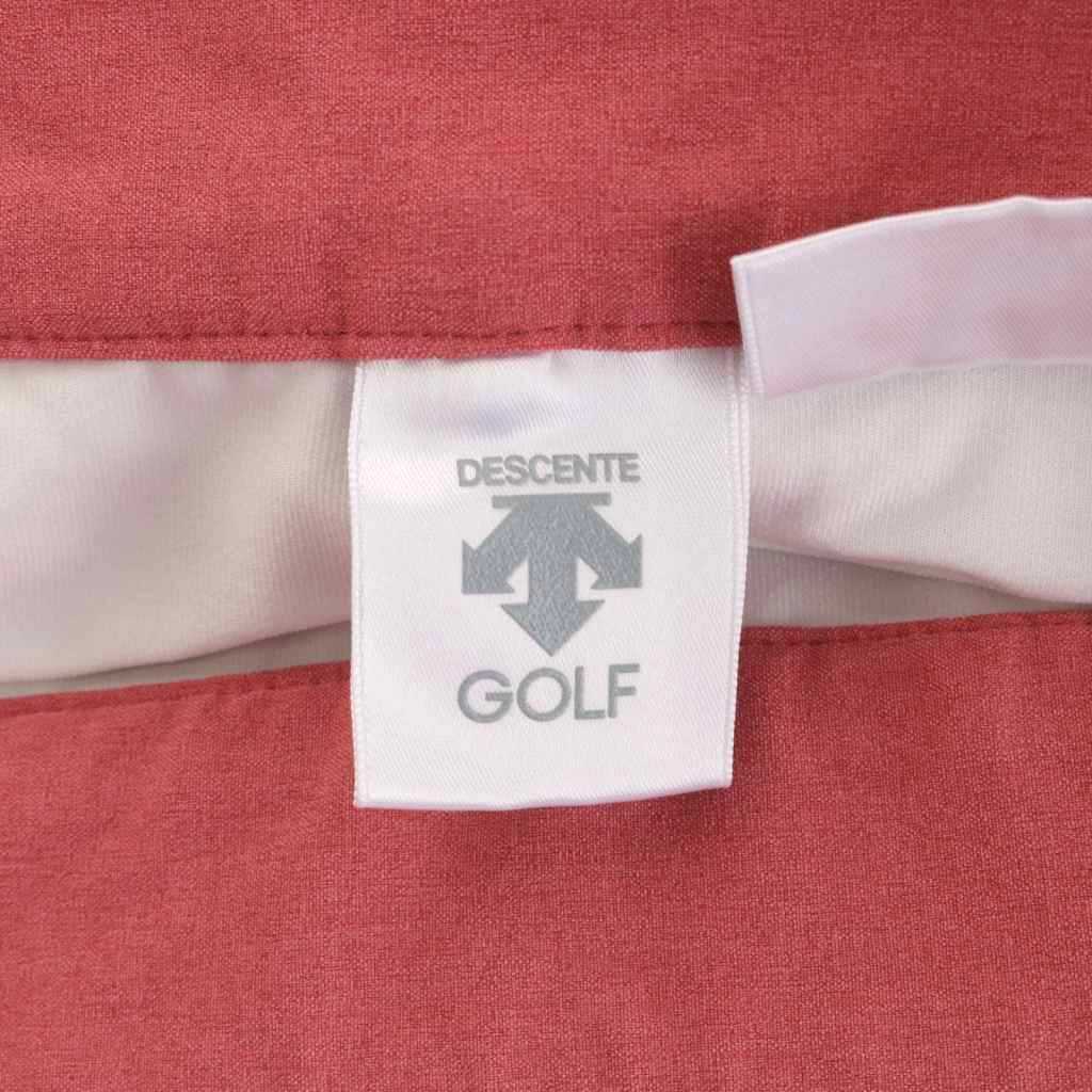 【中古】デサント DESCENTE GOLF ゴルフ キュロット スカート L ピンク 文字プリン...