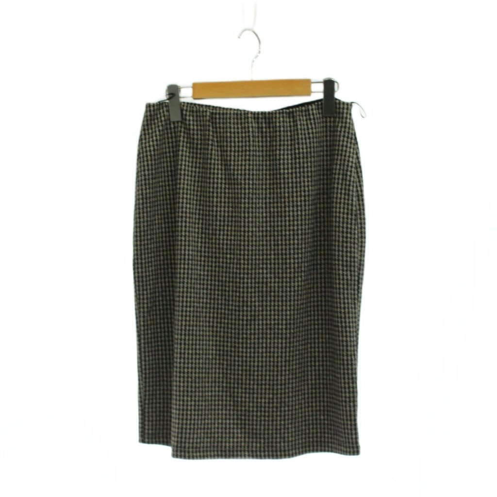乐天商城 - 【中古】マックスマーラ ウィークエンドライン MAX MARA WEEKEND LINE タイトスカート M ひざ丈 黒 グレー 総柄 /JP レディース 【ベクトル 古着】 260424