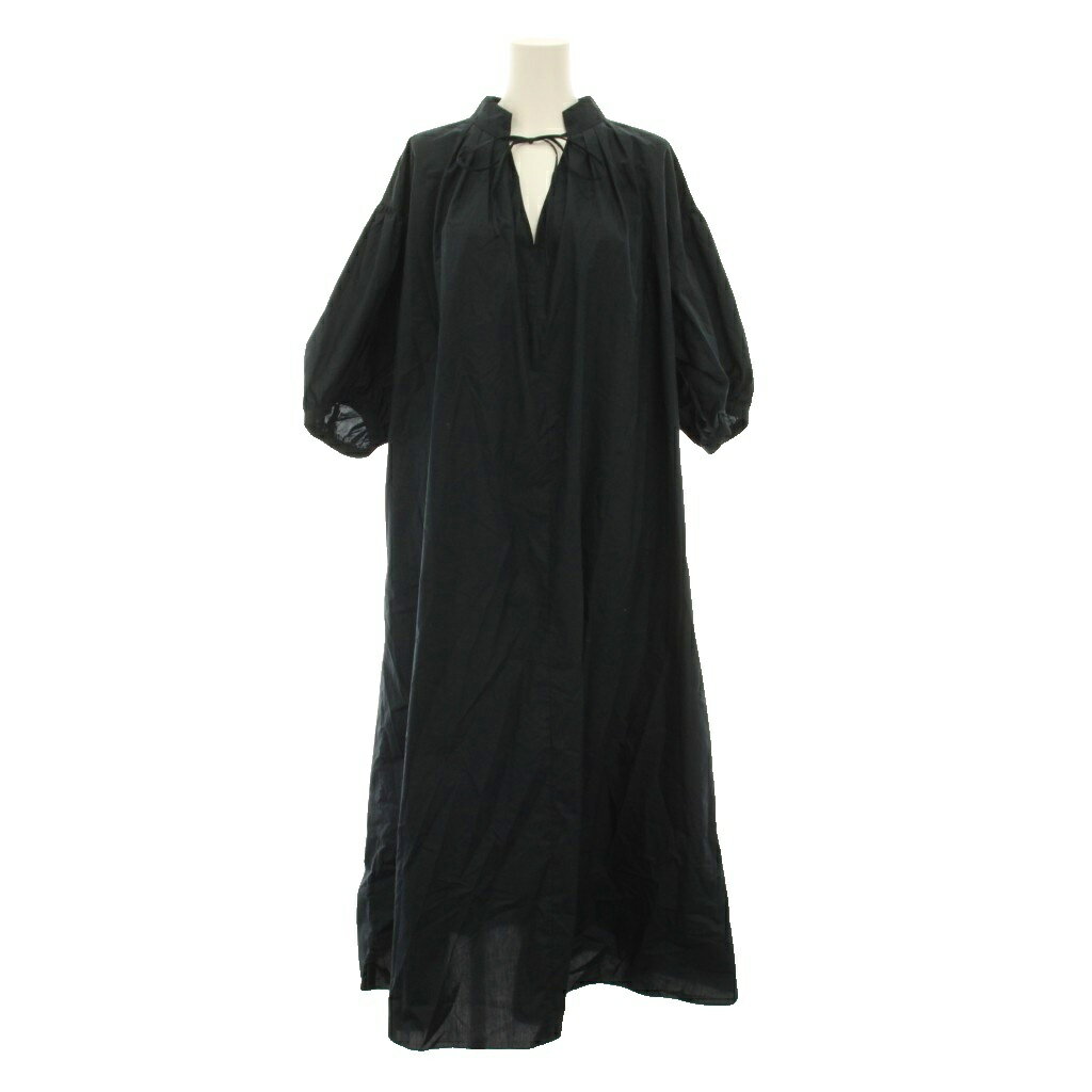 樂天商城 - 【中古】バビロン BABYLONE ワンピース ロング F 紺 ネイビー パフスリーブ 七分袖 2540010824 /YM レディース 【ベクトル 古着】 260427