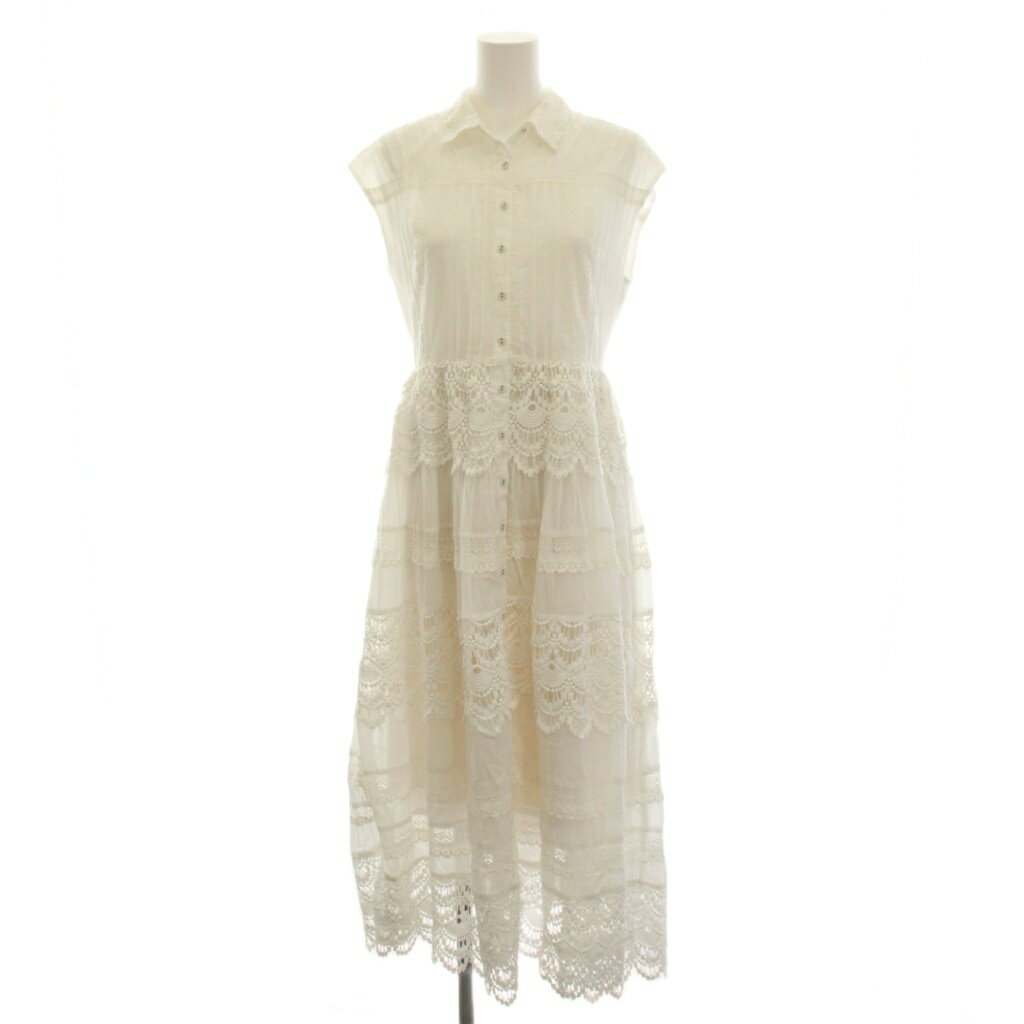 Estella.K チュールワンピース Estella.K ワンピース Alyssa Pleaded Long Dress レーススウィッチ