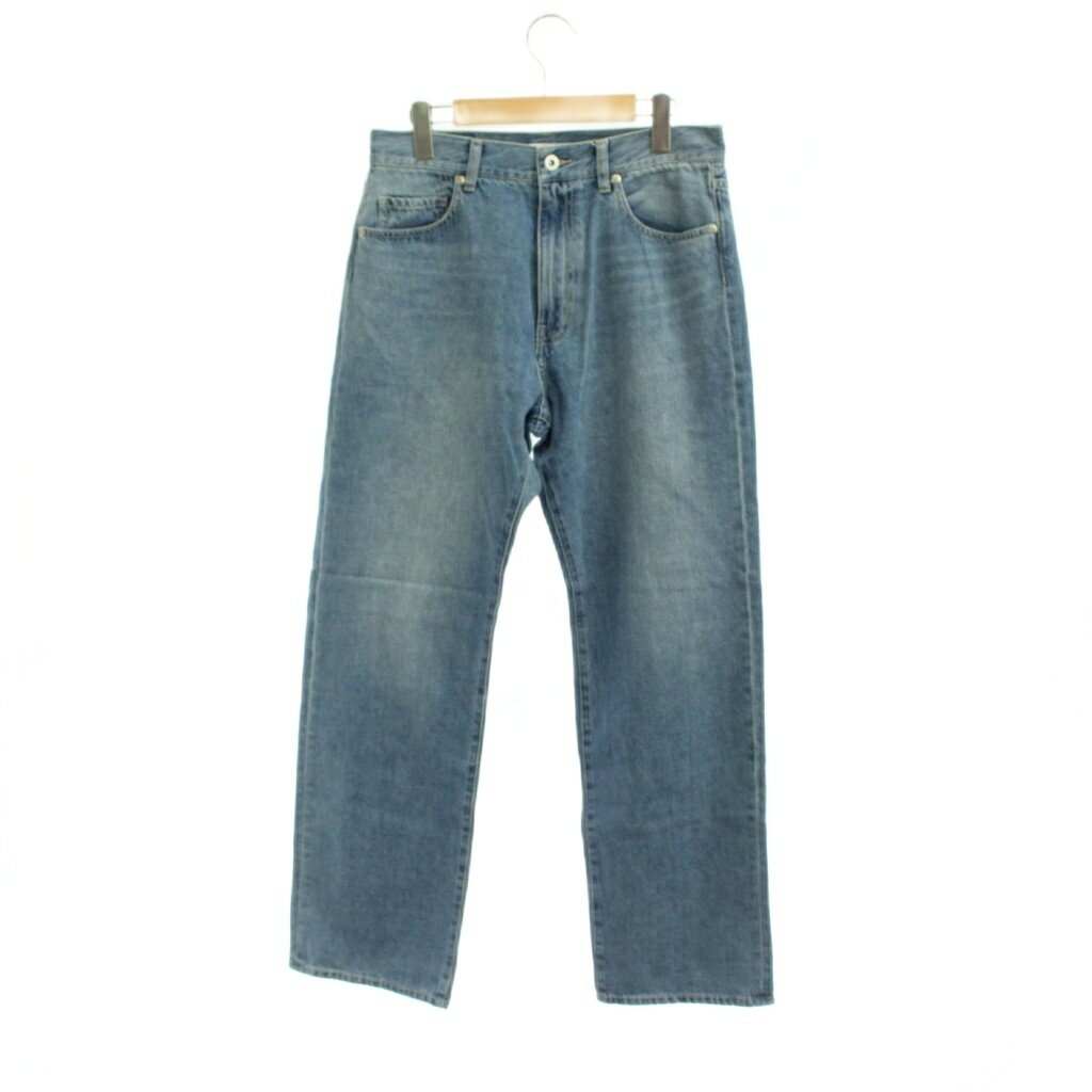 [Used] Unused B&Y United Arrows BEAUTY&YOUTH Straight Denim Jeans, Size L, Blue, 1614-699-6065 /JP Women's [Vector Used Clothing] 260429