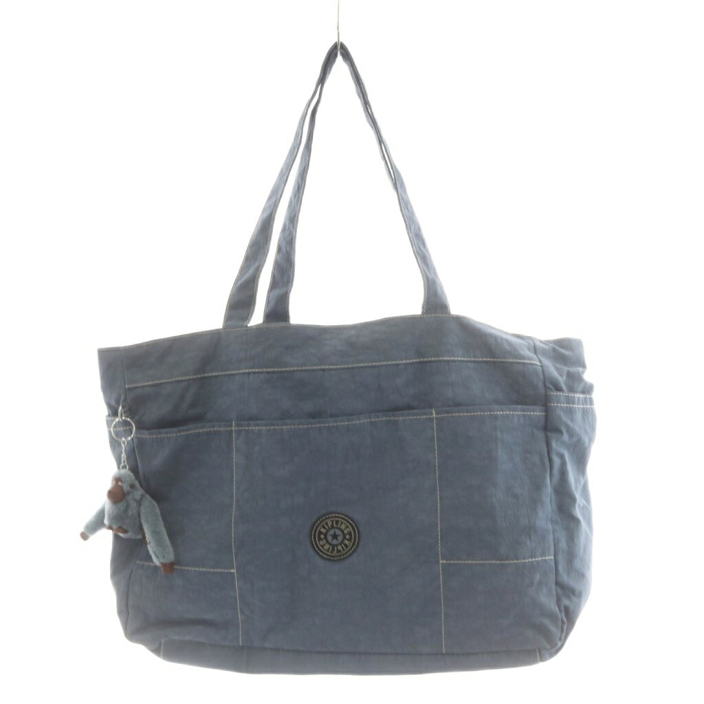 【中古】キプリング KIPLING ボストンバッグ ショルダーバッグ ナイロン 青 ブルー /AN5 レディース 【ベクトル 古着】 260511