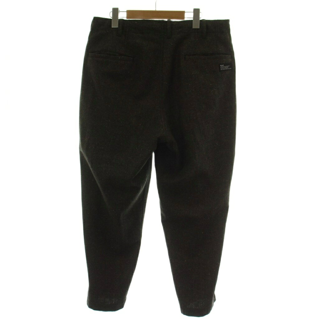 ブランド古着の買取販売ベクトルの【中古】エフエーティー FAT パンツ スラックス ウール SKINNY チャコールブラウン 長ズボン フルレングス F32020-PN08-AB /GG メンズ 【ベクトル 古着】 260506｜アングル2